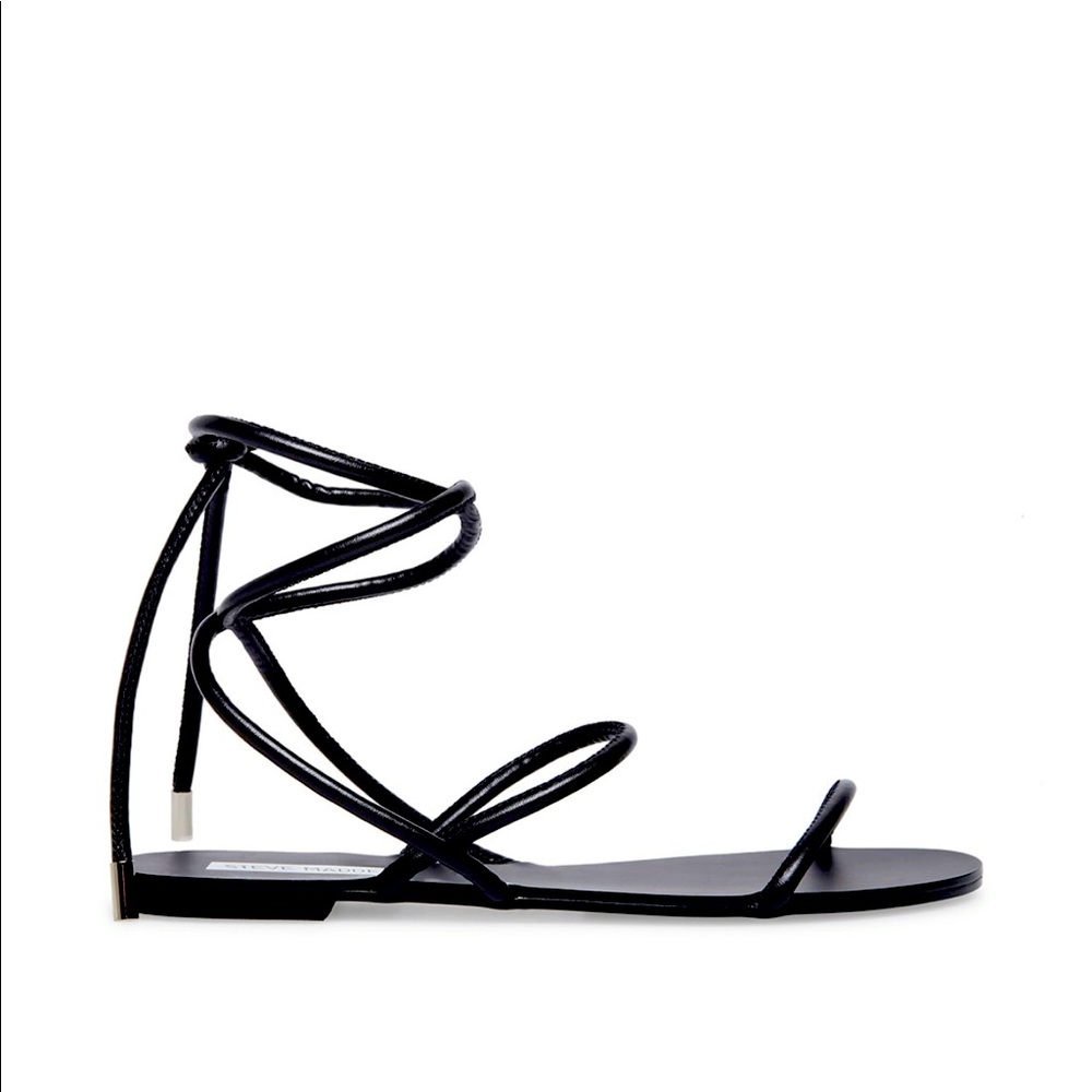 Steve Madden -like new- Lace Up Leather Sandal 7.5